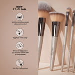 Buy Swiss Beauty Professional Face & Eye Brush Set - 1 - Pack of 6 - Purplle