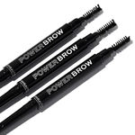 Buy Revolution Relove Power Brow Pencil Dark Brown - Purplle