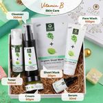 Buy Organic Harvest Vitamin B Skin Care Beauty Gift Set for Women & Girls | Luxury Combo Kit for All Occasions – Diwali, Christmas | Ideal For Oily Skin, Paraben & Sulphate Free Combo of 6 - Purplle