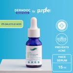 Buy DermDoc 2% Salicylic Acid Face Serum (15 ml) | acne treatment | anti acne serum | acne serum | face serum for acne | salicylic acid serum - Purplle