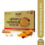 Buy WOW Skin Science Ubtan Radiance Facial Kit for Glowing Skin|Helps Remove Tan and Gives Radiant Skin|6 Easy Steps|Suitable for All Skin Types|Free Rose Water|60 gm + 25 ml - Purplle