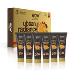 Buy WOW Skin Science Ubtan Radiance Facial Kit for Glowing Skin|Helps Remove Tan and Gives Radiant Skin|6 Easy Steps|Suitable for All Skin Types|Free Rose Water|60 gm + 25 ml - Purplle