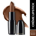 Buy FACES CANADA Weightless Creme Finish Lipstick - Natural Brown, 4 gm | Creamy Finish | Smooth Texture | Long Lasting Rich Color | Hydrated Lips | Vitamin E, Jojoba Oil, Shea Butter, Almond Oil - Purplle