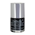 Buy DeBelle Gel Nail Lacquer Glossy Luxe Noir - Black (8 ml) - Purplle