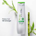 Buy Biolage Professional Fiberstrong Anti-Breakage Shampoo & Conditoner, 95% less breakage & Reduces Hairfall, With Bamboo, Vegan, 400 ml + 196 gm - Purplle