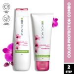 Buy Biolage Professional Colorlast Shampoo and Conditioner, Protects Colored Hair & Maintains Vibrancy, With Orchids, Vegan & Cruelty-Free, 200ml + 98g - Purplle