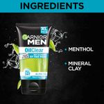 Buy Garnier Men Oil Clear Deep Cleansing Face Wash, Mineral Clay and Menthol Deep Cleansing Face Wash for Oil Free Feels, Suitable for all Skin Types, 150g - Purplle