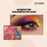 Buy MARS Eyes Can Kill Eyeshadow Palette with 63 Bright Colors | Highly Pigmented, Blendable and Buildable with Minimal Fallout (63 gm) (Multicolor) - Purplle