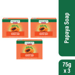 Buy Nature's Essence De-pigmentation Papaya Soap | Soap for Bath, 225gm, Pack of 3 - Purplle