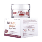 Buy Biluma Advance Skin brightening Night cream with Vitamin C and hyluronic acid for even skin tone, dark spots and wrinkles - 45 gm - Purplle
