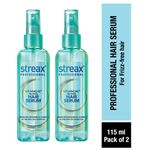 Buy Streax Professional Vitariche Gloss Hair Serum For Women| With Vitamin E & Macadamia Oil | For All Hair Types| 115 ml, Pack of 2 - Purplle