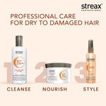 Buy Streax Professional Vitariche Care Repair Max Combo (Shampoo + Mask + Serum) (300 ml + 200 gm + 100 ml) - Purplle