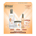Buy Streax Professional Vitariche Care Repair Max Combo (Shampoo + Mask + Serum) (300 ml + 200 gm + 100 ml) - Purplle