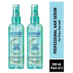 Buy Streax Professional Vitariche Gloss Hair Serum For Women| With Vitamin E & Macadamia Oil | For All Hair Types| 200 ml, Pack of 3 - Purplle