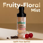 Buy mCaffeine Cherry Affair - Coffee Body Mist - Purplle