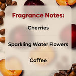 Buy mCaffeine Cherry Affair - Coffee Body Mist - Purplle