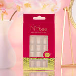 Buy NY Bae Pretty Real Stick On Nails - Fancy French - Purplle