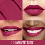 Buy Lakme Absolute Plush Matte Lip Crayon 201 Raspberry Shock (2.8 g) - Purplle