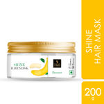 Buy Good Vibes Banana Shine Hair Mask | Hair Shine, Hair Volume, Softening | No Parabens, No Sulphates, No Animal Testing (200g) - Purplle