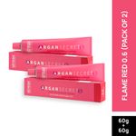Buy Streax Professional Argan Secret Hair Colourant Cream - Flame Red 0.6 (60 gm) (Pack of 2) - Purplle
