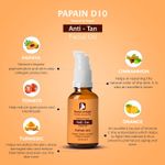 Buy Passion Indulge PAPAIN D10 Facial Oil For Anti-Tan and Uneven skin tone 10ML - Purplle