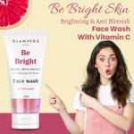 Buy Glamveda Be Bright Skin Brighteing & Anti Blemish Face Wash With Vitamin C (75 ml) - Purplle