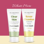 Buy Glamveda Be Bright Skin Brighteing & Anti Blemish Face Wash With Vitamin C (75 ml) - Purplle