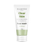 Buy Glamveda Clear Skin Tea Tree, Neem & Aloe Vera Anti Acne Face Wash (75 ml) - Purplle