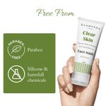 Buy Glamveda Clear Skin Tea Tree, Neem & Aloe Vera Anti Acne Face Wash (75 ml) - Purplle