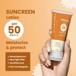 Buy Glamveda Hybrid Sunscreen Lotion Spf 50 PA+++ Moisturize & Protect (60 ml) - Purplle