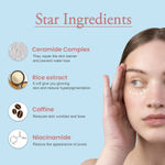 Buy Glamveda Glass Skin Rice & ceramide Under Eye Cream Reduces Dark Circles & Puffiness (15 gm) - Purplle