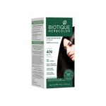 Buy Biotique Bio Herbcolor 4N Brown (50 g + 110 ml) - Pack of 2 - Purplle