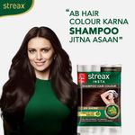 Buy Streax Insta Shampoo Hair Colour - Dark Brown (18 ml) - Purplle
