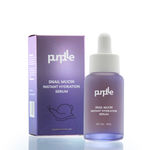 Buy Purplle Snail Mucin Instant Hydration Serum | All Skin Types | Anti-acne | Non-Sticky | Anti-aging | Collagen Production | Reduces Wrinkles | Glass Skin | Lightweight (30 ml) - Purplle