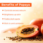 Buy Good Vibes Papaya Rejuvenating Face Scrub | Cleansing, Moisturizing | With Almond Oil | No Parabens, No Sulphates, No Mineral Oil (50 g) - Purplle
