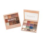 Buy MARS 12 Shades Back to Basics Eyeshadow Palette with Free Applicator | Matte | Shimmer | Beginner Friendly & Long Lasting Eye Shadow Palette (14.4 gm) (Shade-02) - Purplle