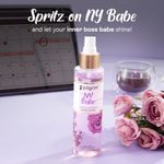 Buy Pilgrim Ny Babe Body Mist (Rose With Patchouli)| Rose Body Mist For Women Long Lasting| Dewy Rose & Bold Patchouli For Confident Women| Rose Fragrance Perfume For Women| (150 ml) - Purplle