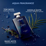 Buy Pilgrim Zen perfume for men (Eau de parfum) with aqua notes & aromatic vetiver | Long lasting perfume for men|Designed in France | 100 ml - Purplle