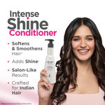 Buy BBLUNT Intense Shine Conditioner with Rice & Silk Protein for Softer, Smoother & Shinier Hair-250gm - Purplle