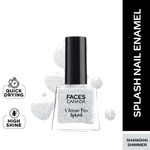 Buy FACES CANADA Ultime Pro Splash Mini Nail Enamel - Shanghai Shimmer 23 (5 ml) | Quick Drying | Glossy Finish | Long Lasting | No Chip Formula | High Shine Nail Polish For Women | No Harmful Chemicals - Purplle