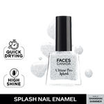 Buy FACES CANADA Ultime Pro Splash Mini Nail Enamel - Shanghai Shimmer 23 (5 ml) | Quick Drying | Glossy Finish | Long Lasting | No Chip Formula | High Shine Nail Polish For Women | No Harmful Chemicals - Purplle