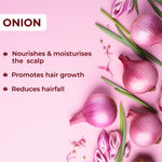 Buy Good Vibes Onion Hairfall Control Oil | Strengthening | Hair Growth | No Parabens, No Sulphates, No Mineral Oil, No Animal Testing (100 ml) - Purplle