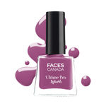 Buy FACES CANADA Ultime Pro Splash Mini Nail Enamel - Purple Rain 19 (5 ml) | Quick Drying | Glossy Finish | Long Lasting | No Chip Formula | High Shine Nail Polish For Women | No Harmful Chemicals - Purplle