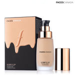 Buy FACES CANADA Ultime Pro HD Runway Ready Foundation - Ivory 30 ml | Radiant Flawless Finish | HD High Coverage | Blends Easily | Longwear | Natural Dewy Skin - Purplle