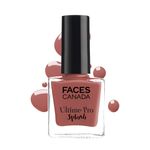 Buy FACES CANADA Ultime Pro Splash Mini Nail Enamel - Plum 207 (5 ml) | Quick Drying | Glossy Finish | Long Lasting | No Chip Formula | High Shine Nail Polish For Women | No Harmful Chemicals - Purplle