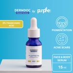 Buy DermDoc 3% Tranexamic Body & Face Serum (15 ml) - Purplle