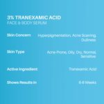 Buy DermDoc 3% Tranexamic Body & Face Serum (15 ml) - Purplle