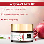 Buy Good Vibes Pomegranate Nourishing Face Gel | Anti-Ageing, Hydrating, Moisturizing | No Parabens, No Sulphates, No Mineral Oil (50 g) - Purplle
