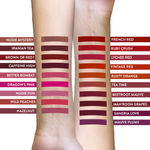 Buy Belora Paris Leave No Evidence Liquid Matte Lipstick - 29 Brown Or Red? - Purplle