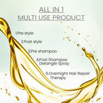 Buy Ktein All in 1 Natural Hair Heat Protection Spray with Argan Oil Vitamin E Pro Vitamin B3 and Holding Spray (100 ml) - Purplle